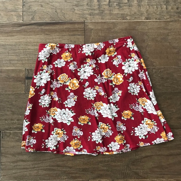 Forever 21 Floral Skirt - Picture 1 of 3